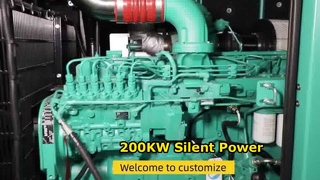 Rozwiązanie zasilania z cichym generatorem o mocy 200 kW
