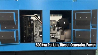 Rozwiązanie zasilania generatora wysokoprężnego Perkins o mocy 500 kva