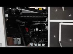 Cichy generator diesla w kolorze białym