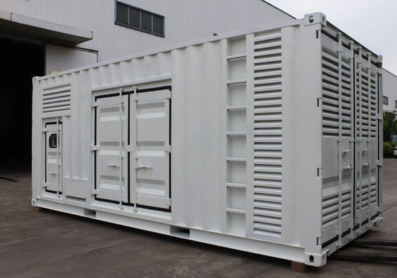 kupować 1800kVA 1440KW Typ pojemnika Dynamo Elektryczne Silne generatory wysokoprężne Efektywne i trwałe źródło zasilania online manufacture