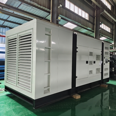 kupować 750 kW dźwiękoszczelny silnik napędowy 600 kW Cummins Genset online manufacture
