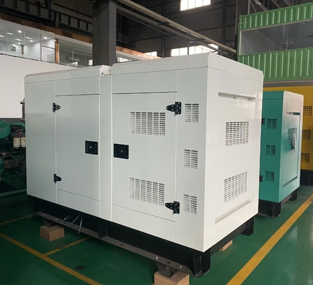 kupować SHX 50KVA Silent Diesel Generators Sets Inteligentny Panel Sterujący Elektryczne Rośliny Generator silnika wysokoprężnego online manufacture