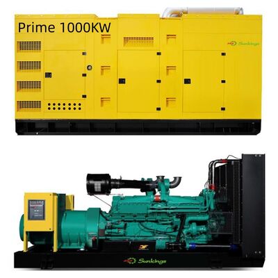 kupować Główna ciągła moc 1000KW wodoodporny generator cichy w pojemniku dla SCF1000 50/60Hz 230V 380V ATS online manufacture