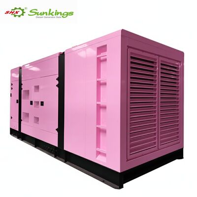 kupować Niestandardowy 800KVA/640KW trójfazowy różowy generator wysokoprężny z ATS Stamford Alternator 50/60 Hz online manufacture