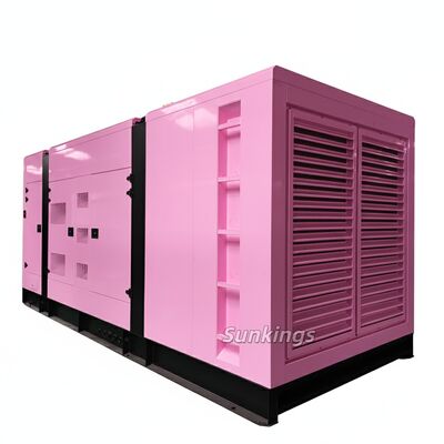 kupować Ciężki generator diesla z cichą obudową 800 kW z silnikiem Cummins 1000 kVA online manufacture