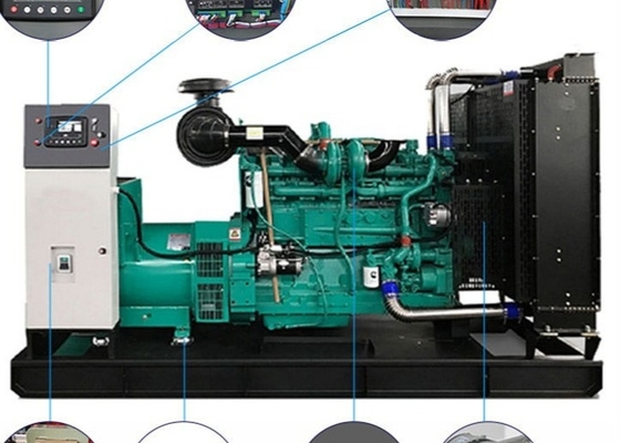 kupować 6LTAA9.5-G3 Cummins Diesel Generator Set School 3-fazowy otwarty cichy typ agregatu prądotwórczego online manufacture