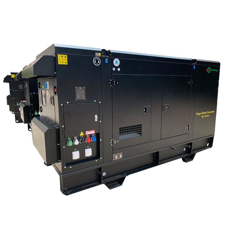Trailer 50HZ 250kva Volvo Diesel Generator Set With Automatic Transfer Switch
