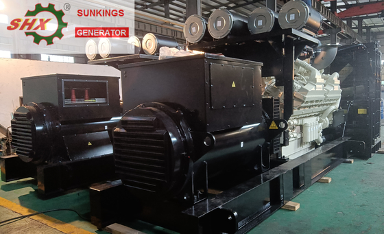 Generator awaryjny 2000kva 3-fazowy bezszczotkowy alternator 400 V