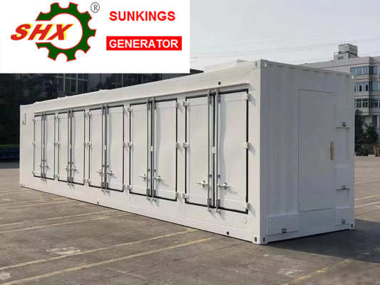 Baudouin 60hz 1500kw Generator kontenerowy 24V Elektryczny uruchomienie wykorzystane centrum danych