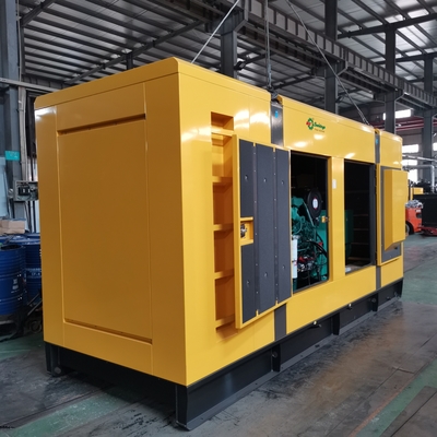 Generator wysokoprężny Cummins 1800 obr./min 500 kva 3-fazowy cichy generator wysokoprężny 400 kW