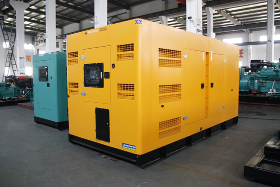 Silnik wysokoprężny Cummins o mocy 500 kva Zestaw prądu przemiennego Generator trójfazowy