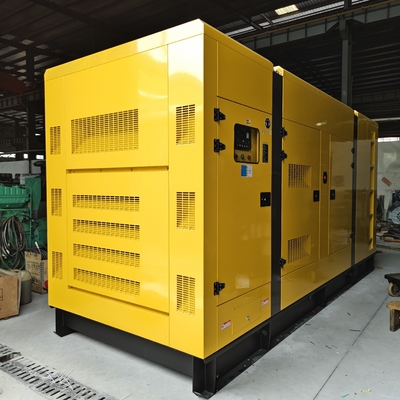 545kw Cummins zestaw generatora wysokoprężny 750kva dźwiękoszczelny generator z ATS