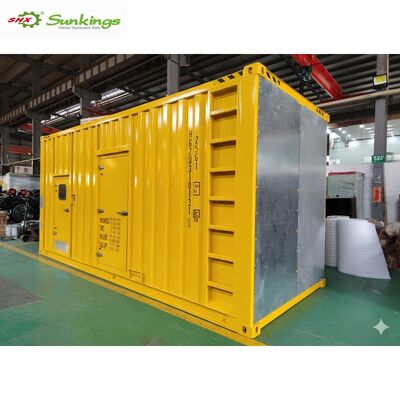 Dostosowany do SCF1250 20GP Containerized Silent Type Diesel Generator 1800Rpm 50/60Hz 230/400V z ATS