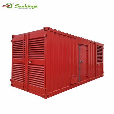 1000kw 1200kw 2000kw Diesel Emergency ATS Generator Set Open Canopy Silent Container Typ