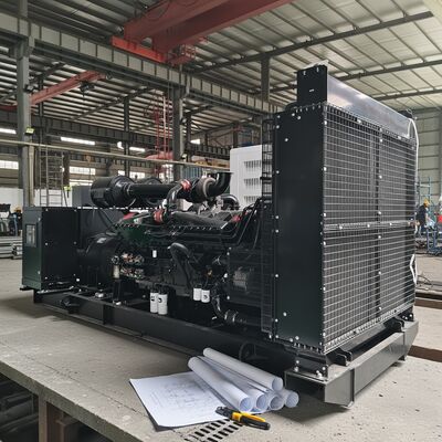 Generator prądotwórczy diesla typu otwartego Cummins 1 Megawat 1080kw 1250kva 1350kva 1500kva Generator zapasowy agregat prądotwórczy diesla dla elektrowni