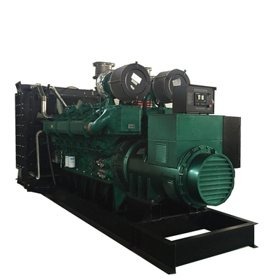 50Hz 400V 1mw Power Diesel Generator Turbodoładowany AC 3-fazowy zestaw DG